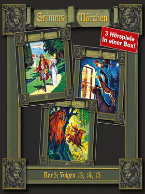 cover image of Grimms Märchen, Box 5